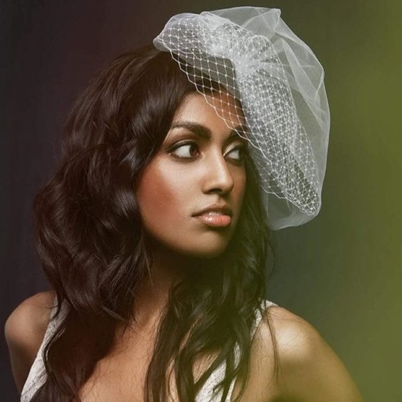 Handmade Accessories - New Handmade Double Birdcage Wedding Veil